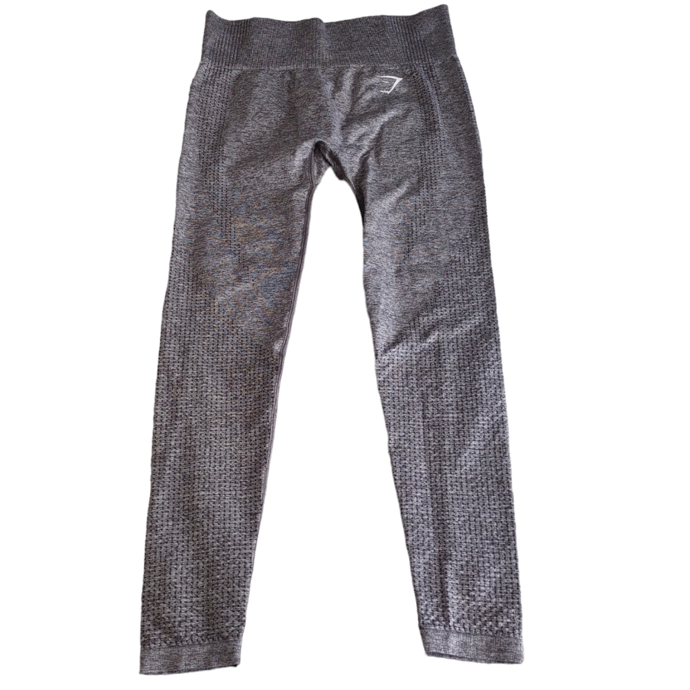 Gymshark Size Medium Grey Vital Seamless Leggings